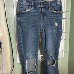 Jeans Low Rise Flare   