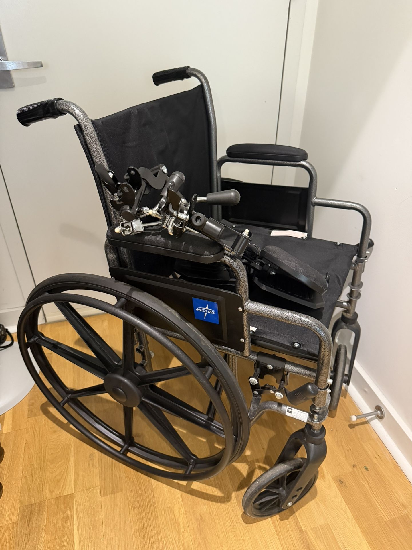 Medline Adult Wheelchair with Foot Rests