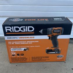 Battery Operating Drill