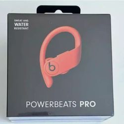 NEW Dr Dre's Powerbeats Pro Wireless Bluetooth Earphones Lava Red 