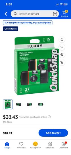 Brand New QuickSnap Cameras