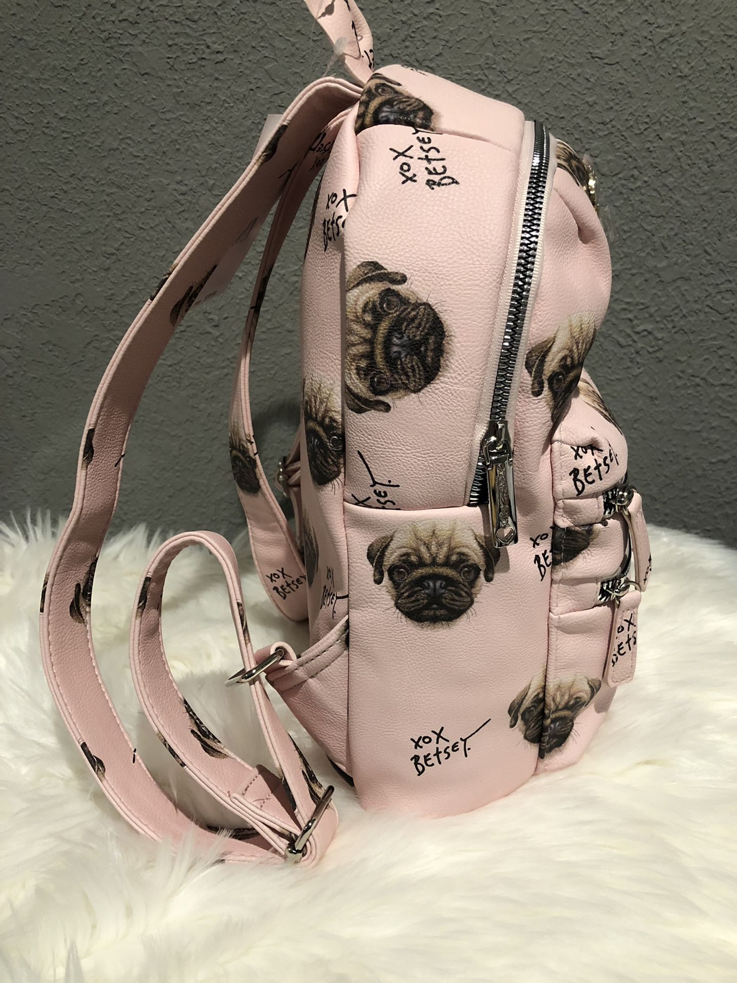 Betsey johnson best sale pug backpack