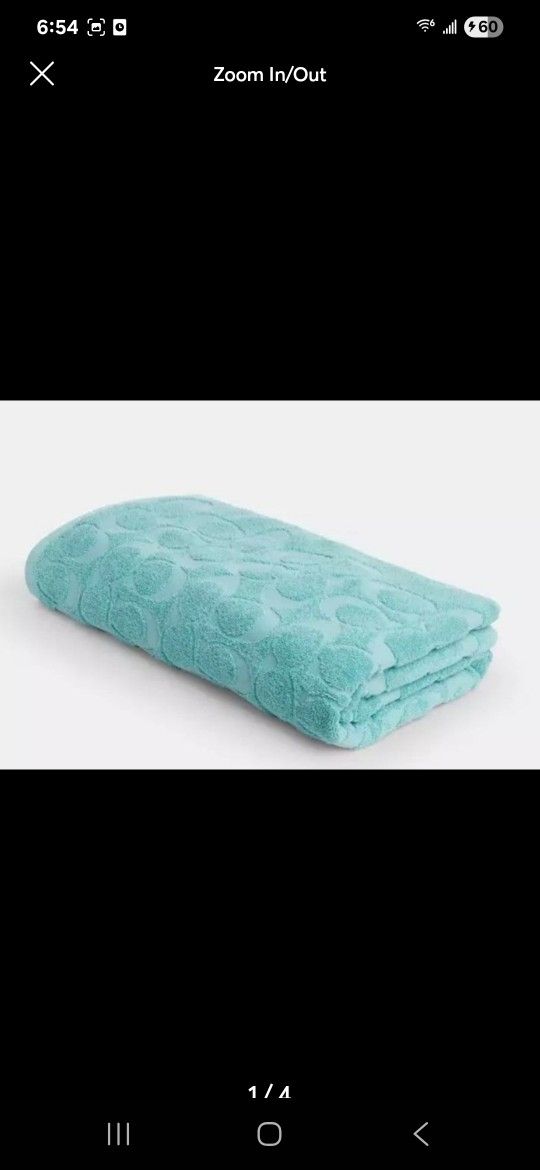 Coach Towel
