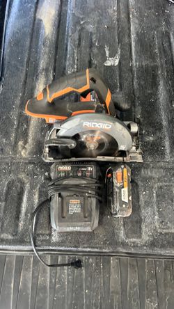 Ridgid battery circular saw