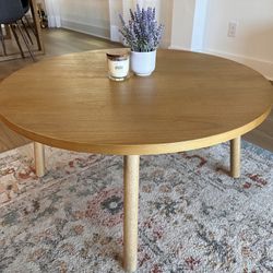 Circular Wooden Coffee Table