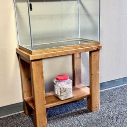 Fish Tank With Stand Clean 