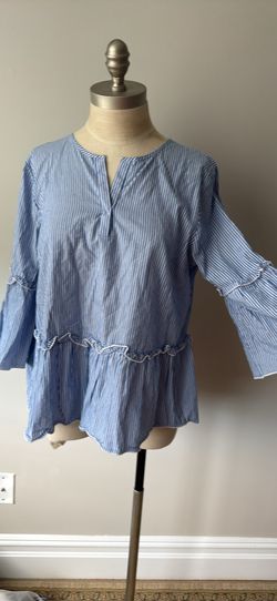Cotton top tunic blouse size medium