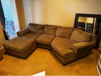 Sectional Sofa with Chaise Lounge pre-owned