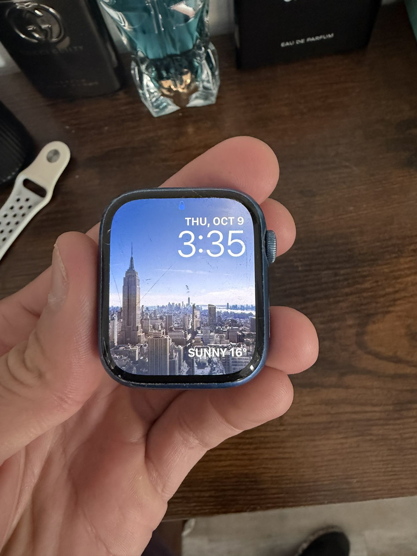 Apple blue Watch Series 7 45mm GPS