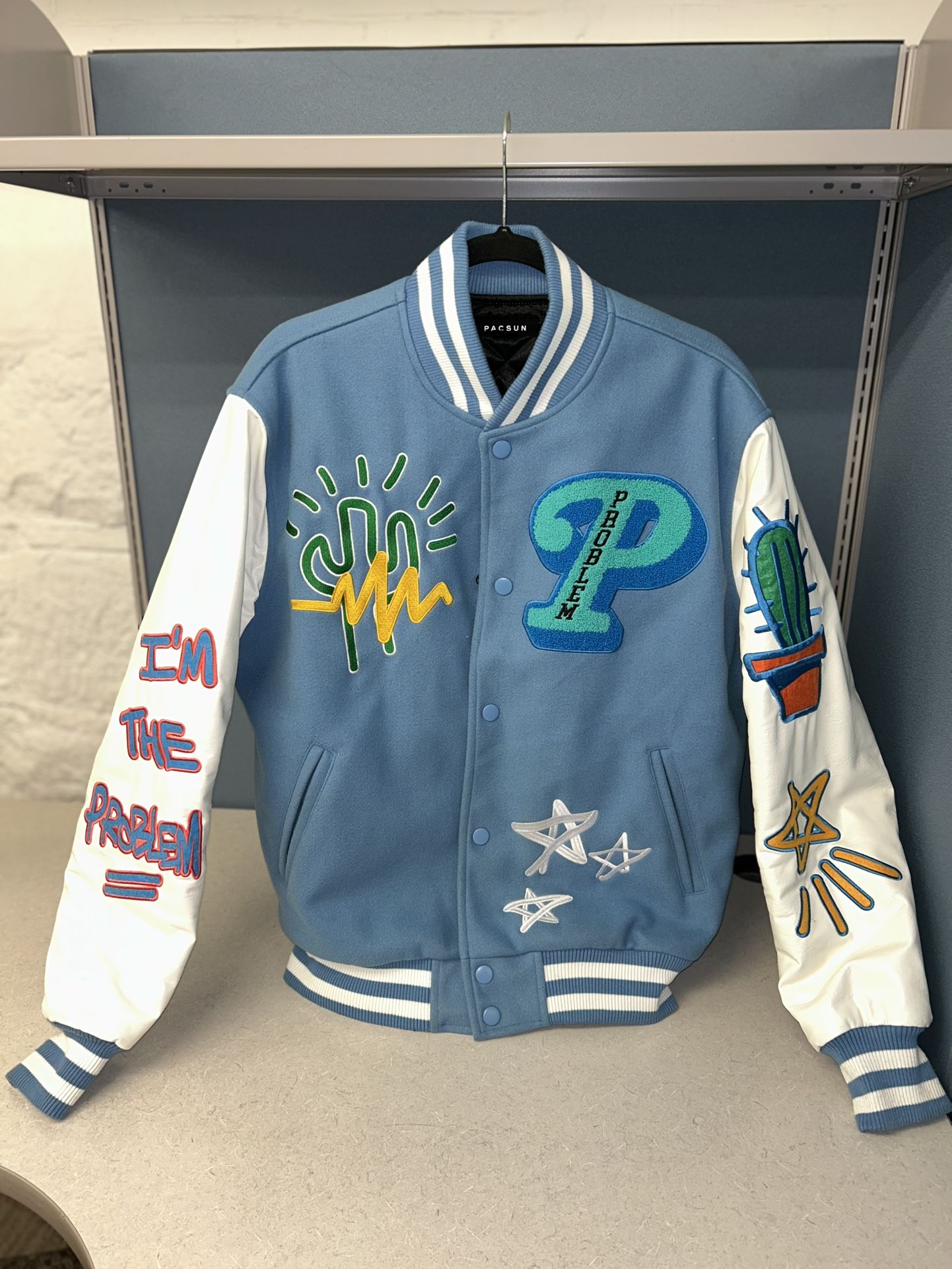 PACSUN Problem Varsity Jacket (Medium)