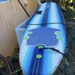 8’ Wavestorm Foam Surfboard 