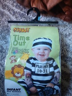 Baby prisoner costume