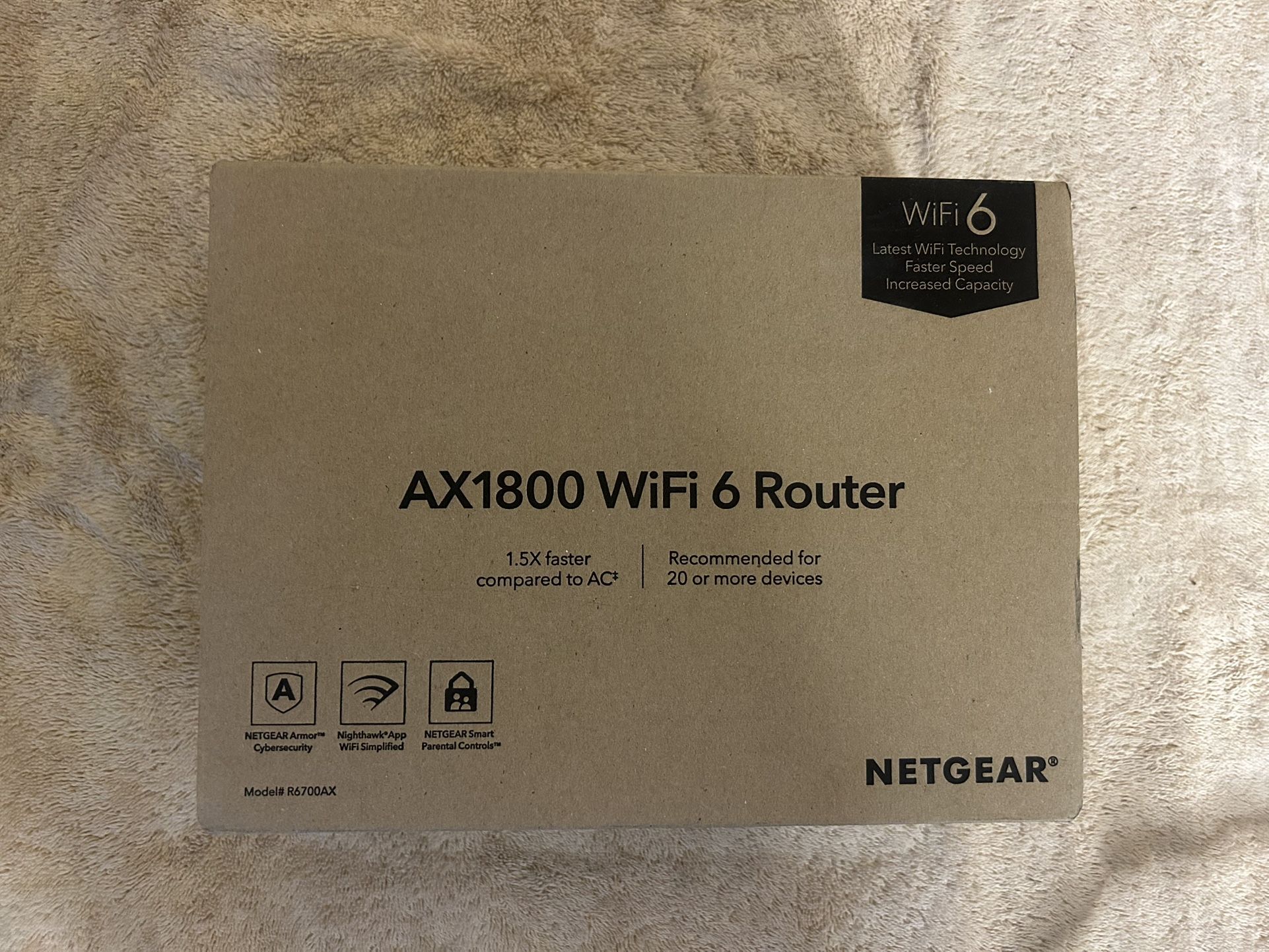 WiFi 6 Router - NETGEAR Nighthawk