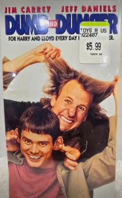 Dumb and Dumber VHS 1995 Movie Watermark Sealed Warner Home Video