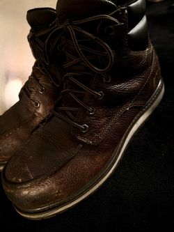 Timberland pro steel boots: men’s size 9