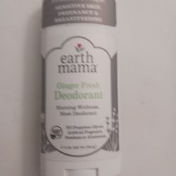 Ginger Fresh Deodorant By Earth Mama Natural And Safe For Sensitive Skin