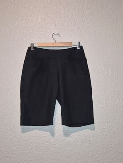 NWOT Women's Tail White Label Black Golf Bermuda Shorts Size 6