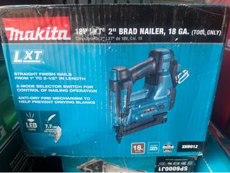 18V LXT Lithium-lon Brushless Cordless 2 in. Brad Nailer, 18 Ga. (Tool Only)