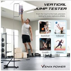 Vertical jump training tester