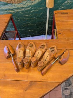 Vintage shoe streachers,
