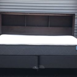 King Size Bed with Mattress Set