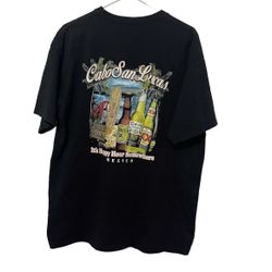 Vintage Corona Extra Beer Men Shirt Black 2XL Cotton Cabo San Lucas Mexico