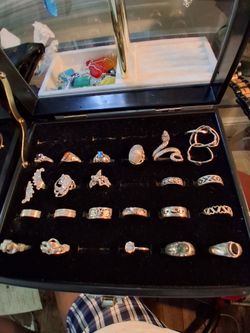 Silver rings