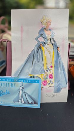 1996 Mattel Couture Barbie – Serenade in Satin #2 Collector Doll w/ Original Packaging