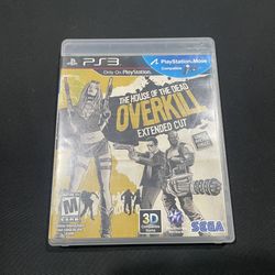 Sony PlayStation 3 The House Of The Dead Overkill Extended Cut 