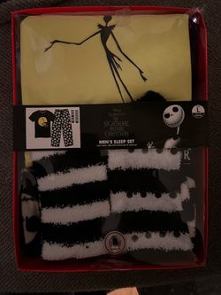 Nightmare Before Christmas Men's Sleep Set Size L