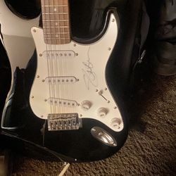 Electric Guitar Signed By Slash