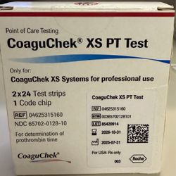 Coaguchek XS PT Test Strips