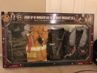 Swat, fire, military, pilot costume