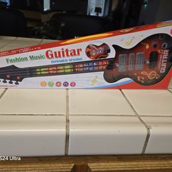 Fashion music guitar.