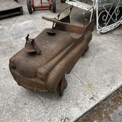 Pedal Car,  Fire Truck. Vintage.