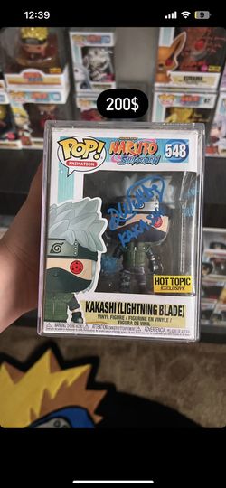 Signed Kakashi Funko Pop With Jsa