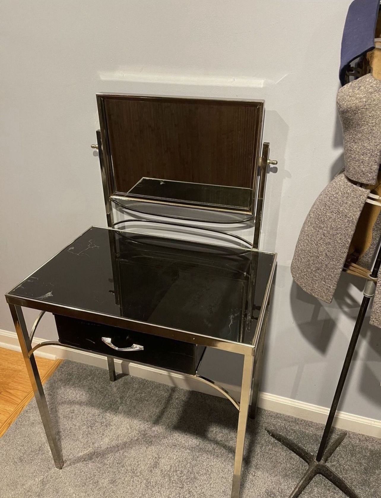 Mid Century Vanity Desk