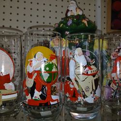 VINTAGE CHRISTMAS GLASS