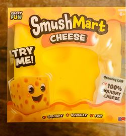 🔥$22 EACH Bought Online Firm On Price🔥VIRAL Crazy Fun SmushMart Cheese Squishy Toy