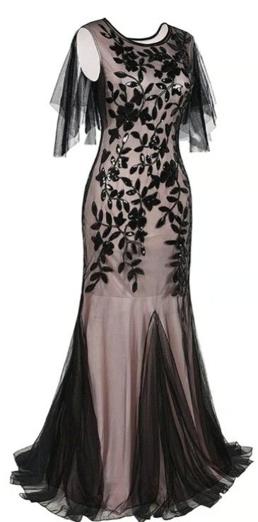 Scarlett Black Floral Maxi Dress
