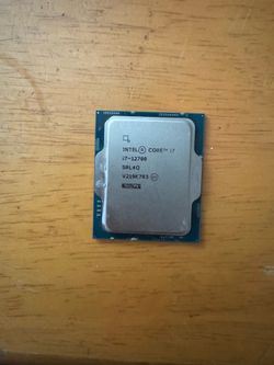 Cpu i7 core 12700