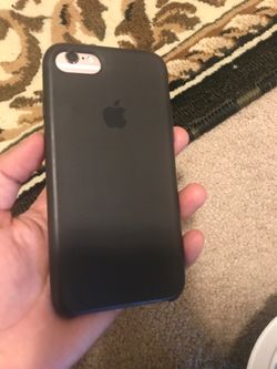 Apple logo silicone case for iPhone 7/8 in the colour coco