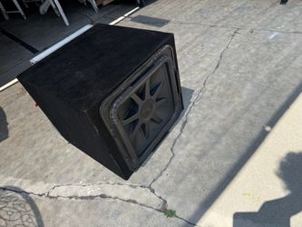 Subwoofer with Amplifier