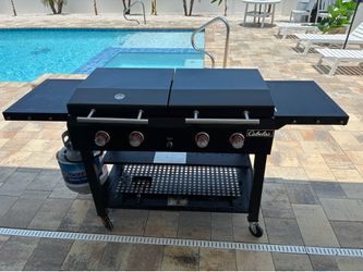 Cabela’s 4 Burner Grill Griddle Combo
