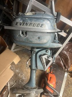 Evinrude Boat Motor 