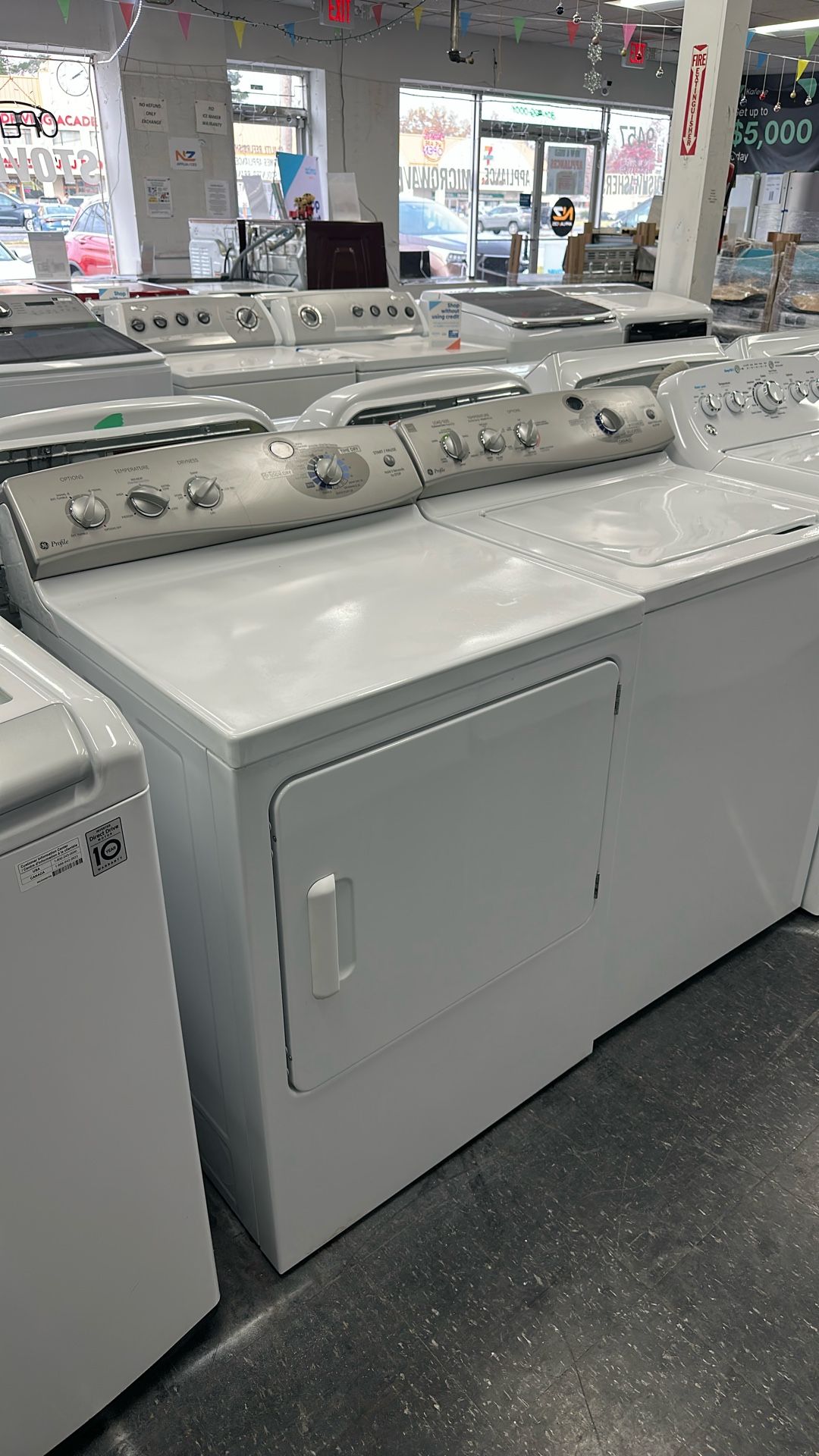 He Top Load Washer And Dryer Set 