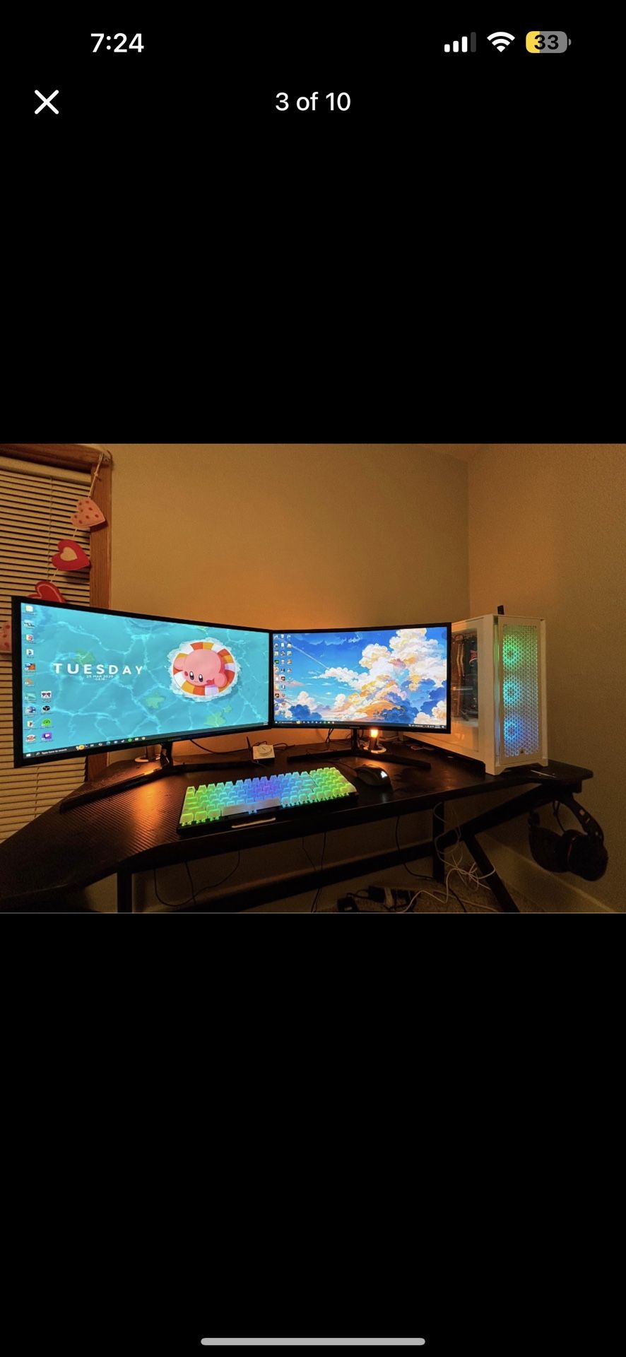 Gaming PC setup!