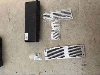 E46 M3 aluminum pedal set
