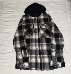 Flannel With Hoodie