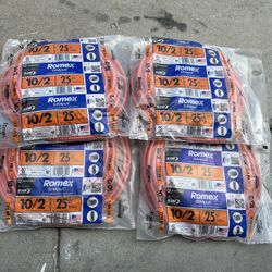 10/2 25 FEET ROMEX WIRE 